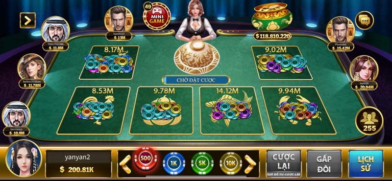 Bầu Cua Tôm Cá EV88 1 Giới thiệu game Bầu Cua online